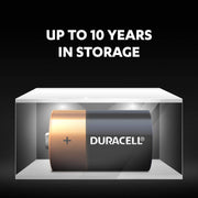 Duracell D2 Monet Duracell Type D Batteries, Pack of 2