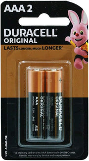 DURACELL AAA 2 BATTERIES DURACELL 1.5V ALKALINE