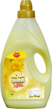 Aqua Shine Fabric Softener – Sun Breeze 3 Ltr | Long-lasting Freshness | Hypoallergenic & Gentle | Softens Clothes and Reduces Static | Safe for All Washers
