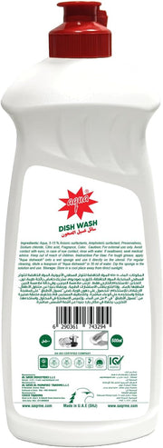 Aqua Premium Dish Wash Liquid 500ml – Tough on Grease, Gentle on Hands | Sparkling Clean Finish | Lemon Fresh Formula