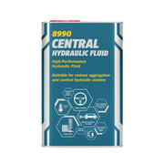 HTE - MANNOL Central Hydraulic Fluid 8990, Power Steering Oil 8980, and Power Steering Leak-Stop 9923 – Complete System Maintenance Set (8990 Central Hydraulic Fluid 0.45 Ltr)