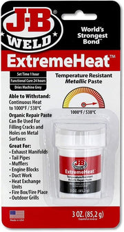 Jb Weld 37901 Extremeheat High Temperature Resistant Metallic Paste-3 Oz