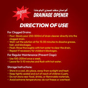 Aqua Drainage Opener 6 Kg – Heavy-Duty Drain Cleaner for Kitchen, Bathroom & Toilet Pipes – Fast-Acting, Multi-Purpose Clog Remover (6 kg)
