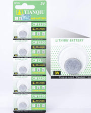 Tianqiu CR1220 3V Lithium Batteries,5 Pieces