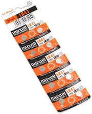 Maxell Genuine LR41 AG3 192 Alkaline 1.5v Battery (Pack of 10)