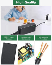 UNI-T Voltron-24V 5A Switching Power Adapter-AC-DC with 3pin UK plug