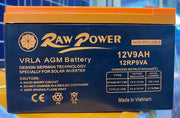 Voltron-Raw Power VRLA AGM Battery 9A-12V-Made in Vietnam