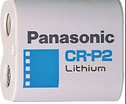 Panasonic CR-P2 1 Lithium Battery 6V (One Card)