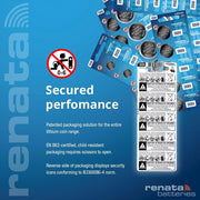 Renata CR1220 Watch Batteries 5Pcs