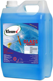 Klean-X Glass Cleaner 5L – Streak-Free Shine for Windows, Mirrors, and Glass Surfaces