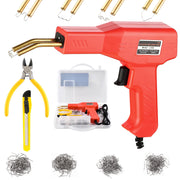 ELECDON Bumper Welding Rods, ELECDON 500Pcs Car Bumper Welding Rods Hot Staple Repair Pre Cut Wave Staples Plastic Welding Hot Stapler (0.8MM)