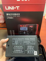 UNI-T UT582+ Digital RCD (ELCB) Tester, 1000 count with phase switch, connections check, AUTO RAMP, disconnect buzzer, over-range display