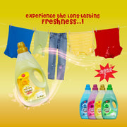 Aqua Shine Fabric Softener – Sun Breeze 3 Ltr | Long-lasting Freshness | Hypoallergenic & Gentle | Softens Clothes and Reduces Static | Safe for All Washers