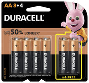 Duracell, AA 1.5V Alkaline Batteries, LR06 / MN1500, Pack of 20 - Last up to 100% longer