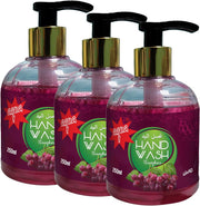 Aqua Grapes Handwash Combo - 250ml (Pack of 3) | Nourishing & Moisturizing | Gentle on Skin