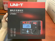 UNI-T UT582+ Digital RCD (ELCB) Tester, 1000 count with phase switch, connections check, AUTO RAMP, disconnect buzzer, over-range display