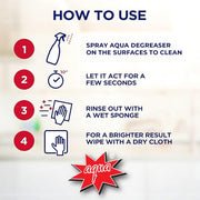 Aqua Degreaser 750ml – Powerful, Eco-Friendly Cleaner for Grease and Grime Removal.