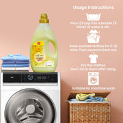 Aqua Shine Yellow Sun Breeze Fabric Softener 3L
