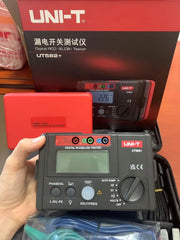 UNI-T UT582+ Digital RCD (ELCB) Tester, 1000 count with phase switch, connections check, AUTO RAMP, disconnect buzzer, over-range display