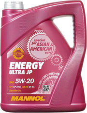 MANNOL - premium bi-synthetic engine oil (PAO + esters) American, Japanese and Korean automakers 5w-20 4L Germany
