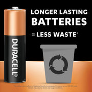 Duracell, AA 1.5V Alkaline Batteries, LR06 / MN1500, Pack of 20 - Last up to 100% longer