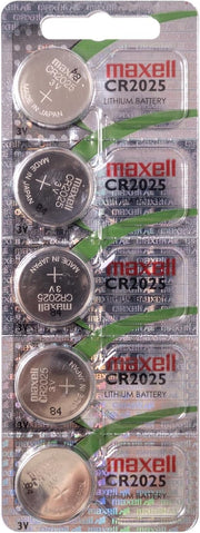Maxell Cr2025-3V 5 Pack