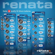 Renata CR1220 Watch Batteries 5Pcs