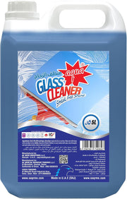 Aqua Glass Cleaner Liquid 5 Ltr