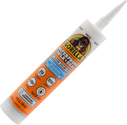 Gorilla 100 Percent Silicone Sealant Caulk, Waterproof and Mold & Mildew Resistant, White,10 ounce Cartridge (Pack of 1),8060002