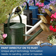 Hammerite Direct to Rust Metal Paint - Smooth Dark Green Finish 250ML
