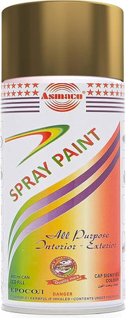 Biella™ Asmaco All Purpose Interior and Exterior Spray Paint (GOLD)
