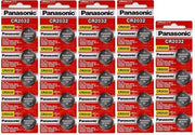 Panasonic 24 CR2032 Batteries Lithium cr-2032 3V Coin Cell - Pack of 4 of 6 Battery