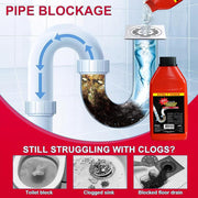 Aqua Drainage Opener – 500g Powerful Crystal Clog Remover for Kitchen, Bathroom, Toilet & Floor Drains – Fast-Acting Drain Cleaner – Heavy-Duty Pipe Cleaning Solution