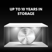 Duracell - Cr2032 3V Lithium Coin Dl2032 / Cr2032 Button Batteries Regular - Pack Of 2 - 10 Years Shelf Life
