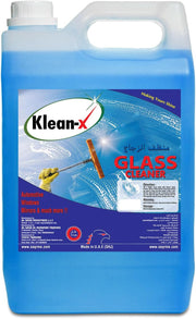 Klean-X Glass Cleaner 5L – Streak-Free Shine for Windows, Mirrors, and Glass Surfaces