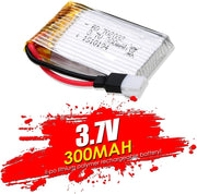 Rechargeable Battery Adapter for Drones and Helicopters (3.7V,300mAh)