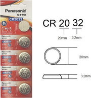 Panasonic CR2032 Blister Battery 3V Lithium Batteries Button