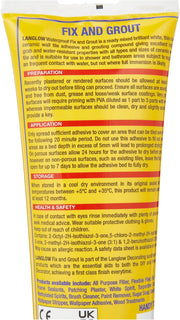 Langlow Lw100903 Fix And Grout Pack Surface Protectors (330G)