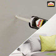 Pattex Sl100 Acrylic Sealant In White, Joint Filler For Interior Use, Ideal For Cracks, Door & Window Frame Sealant, Easy To Use White Sealant, 1X280ml Cartridge
