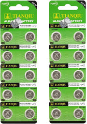 Uooiu Focuseparts AG10 389A LR1130 LR54 L1131 SR1130 Button Cell Batteries (Pack of 20 )