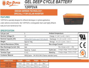 Voltron-Raw Power VRLA AGM Battery 3.3A-12V-Quality-Made in Vietnam