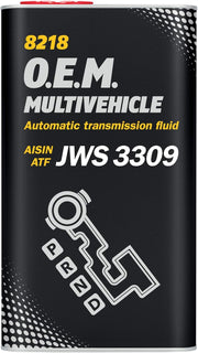 MANNOL 8218 - O.E.M Multivehicle European, Asian and American Car Automatic Transmission Gearbox Oil Fluid ATF for Power Steering - 4L German (Item Packing May Vary)