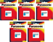 Panasonic Photo Power CR-P2 1 Lithium Battery 6V (Pack of 5)