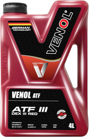 ATF DEX III Red Automatic Transmission Fluid | High-Performance Lubricant for Smooth Gear Shifts & Protection (4L)