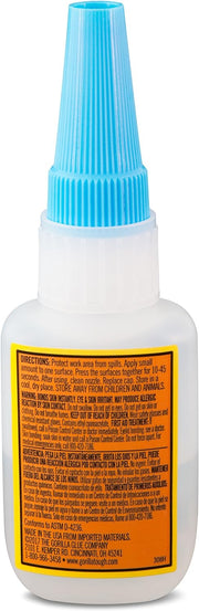 Gorilla Super Glue, 15 G, Clear