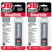 J-B Weld 8267 Steelstik Steel Reinforced Epoxy Putty Stick - 2 Oz.