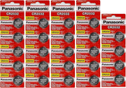 Panasonic 24 CR2032 Batteries Lithium cr-2032 3V Coin Cell - Pack of 4 of 6 Battery