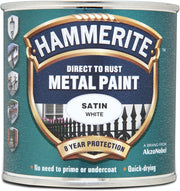 Hammerite 5092881 Metal Paint: Satin White 250ml
