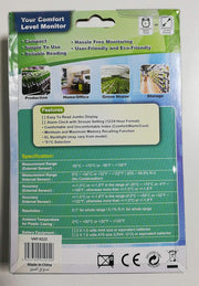 UNI-T VHT9222 - Voltron Indoor/Outdoor LCD Digital Hygro Thermometer (-50 to +70C)