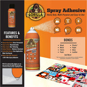 GORILLA SPRAY ADHESIVE 11OZ